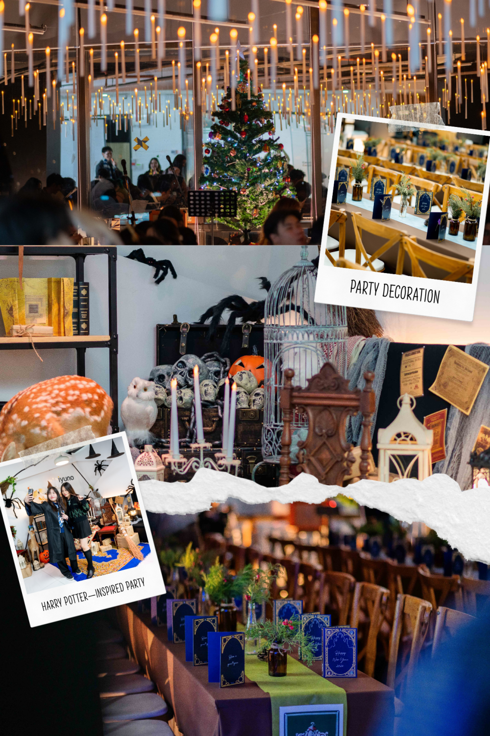 PARTY SETUP | HARRY POTTER-INSPIRED THEME PARTY
